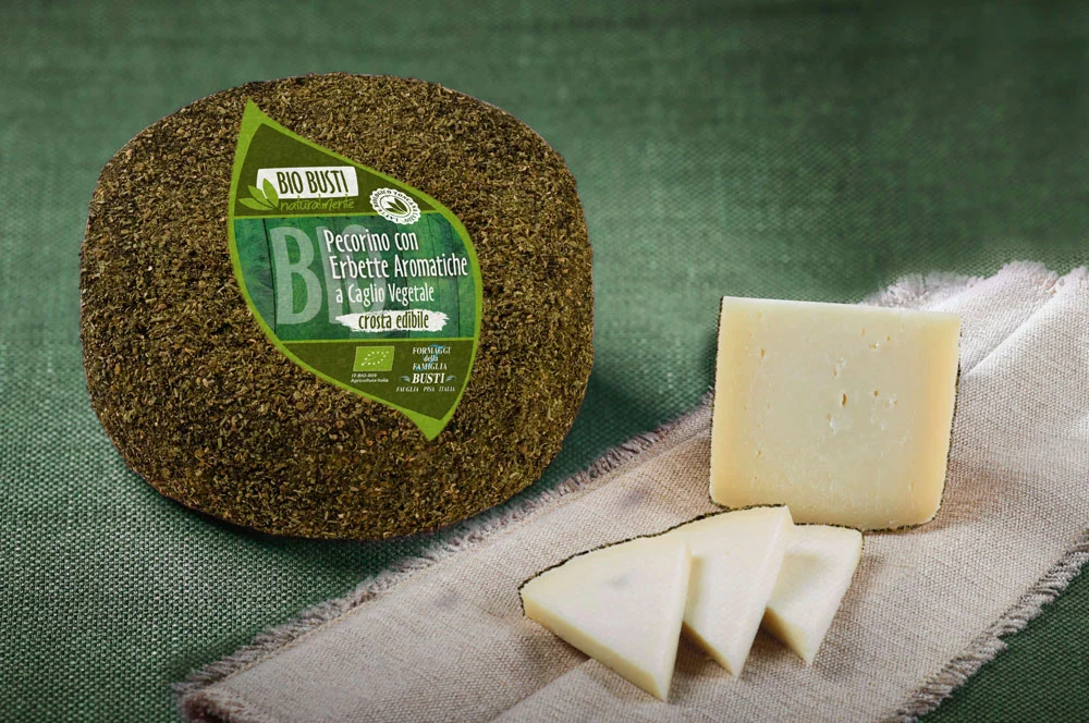 BIOE Pecorino con Erbette Aromatiche a Caglio Vegetale